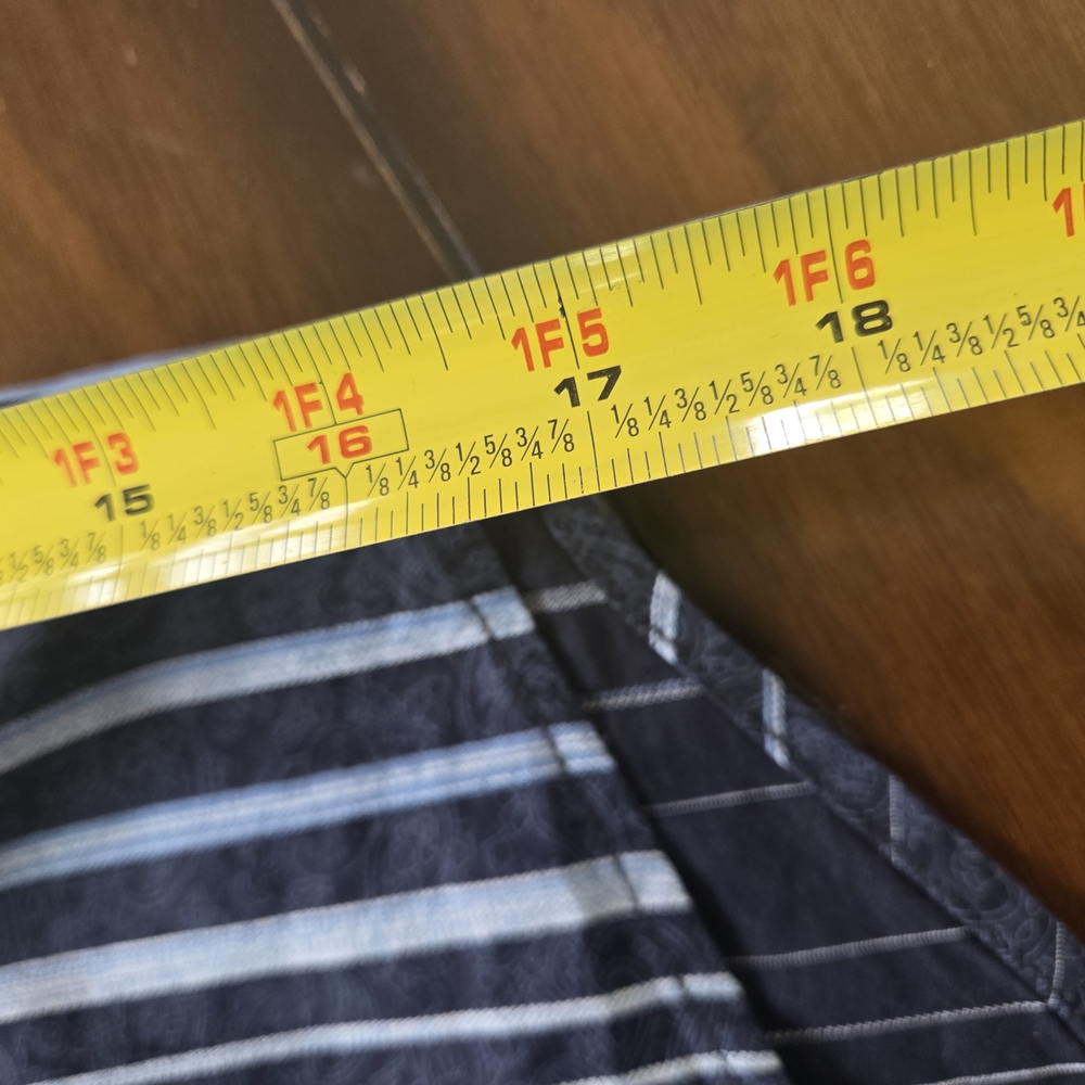 Harley-Davidson Black and White Striped Casual Button Down Shirt - Picture 9 of 10